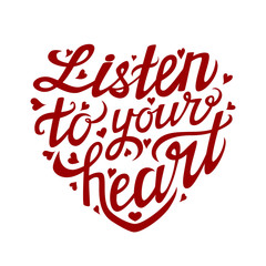 Listen to your heart card