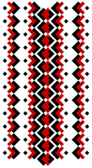 the stylized ethnic ornament 