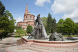 The Deluge Fountain in in Bydgoszcz