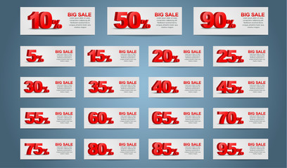 Poster - Set coupon banner
