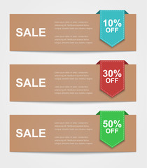 Poster - Set coupon banner