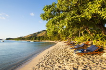 White Sandy Beach, Oarsman Bay, Yasawas, Fiji, South Pacific