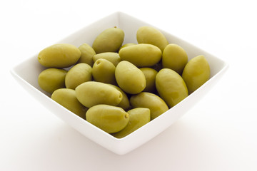 Canvas Print - Green olives