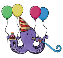 Octopus Birthday Party