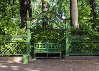 Summer Garden in St. Petersburg, Russia