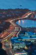 Long time shift from the streets of Auckland, shoot at nicht from Auckland Skytower