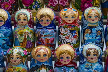 Russian Dolls For Sale As Souvenirs In Kiev (Kyiv), Ukraine