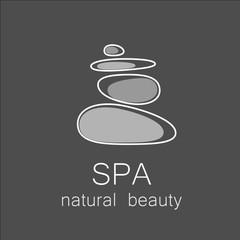 Wall Mural - spa natural beauty logo template