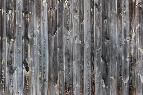Naklejka - mata magnetyczna na lodówkę Rural sheds wooden wall