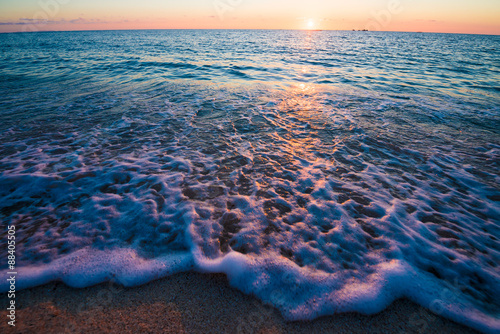 Fotografie, Obraz Beautiful sea and the white beach, Okinawa, Japan