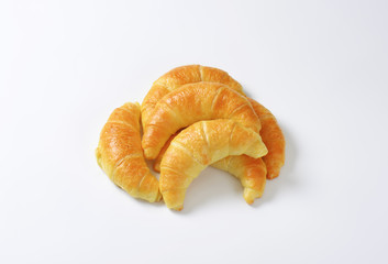 Wall Mural - Fresh crescent rolls (croissants)