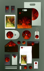 Wall Mural - Abstract  business set. Corporate identity templates