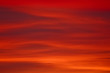 View of red sky can be used as abstract background