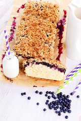 Sticker - blueberry cake