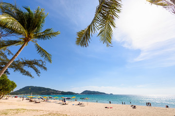 Beautiful landscape Hat Patong Beach