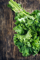 Wall Mural - Fresh Green Kale