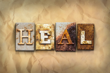 Sticker - Heal Concept Rusted Metal Type