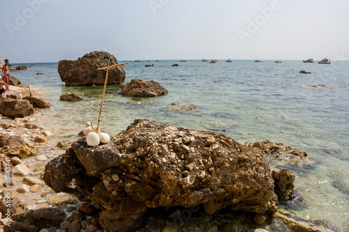 Fotografie, Obraz Spiaggia di San Michele, Sirolo, Ancona, Marche, Italia