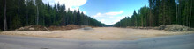New Road During Construction