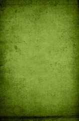 Wall Mural - grungy green concrete background
