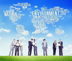 Wall Mural - Environment Ecology Conservation Productivity Concept
