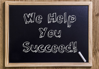 Poster - We Help You Succeed!