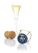 Champagnerdeckel mit der Aufschrift 40 Jahre