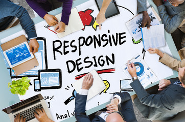 Poster - Responsive Design Responsive Quality Analytics Immagination Conc