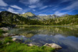 Mountain Lake in summer (Circ de Pessons, Andorra, Pyrenees)