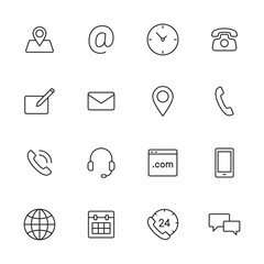 Contact Icons