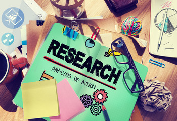 Sticker - Research Exploration Facts Feedback Report Concept