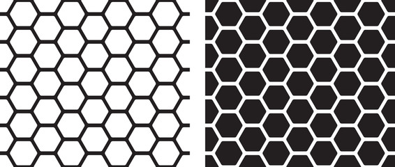 Seamless texture of honeycomb
