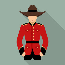Canadian Mountie Icon