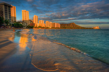 Waikiki Beach Sunset Time