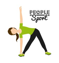 Poster - people sport