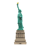 Fototapeta Dziecięca - Statue of Liberty Isolated