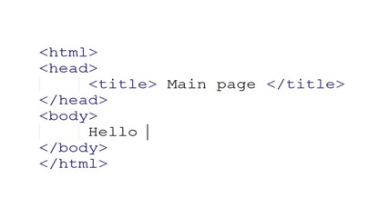 Hello world