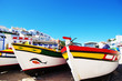  fishing boats on the beach, Algarve, Portugal