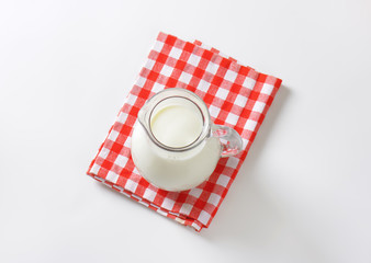 Canvas Print - Jug of fresh milk