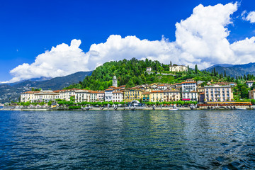 Wall Mural - view of Bellagio - beautiful town of Lago di Como, north of Italy