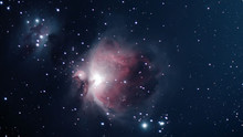 Orion Nebula Night Sky The Orion Nebula Is A Diffuse Nebula Situated In The Milky Way South Of Orion's Belt In The Constellation Of Orion