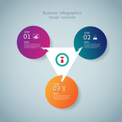 Infographic design template and marketing icons, Business concep