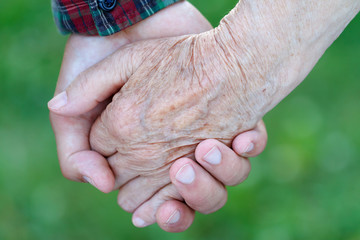 Canvas Print - Helpful hands