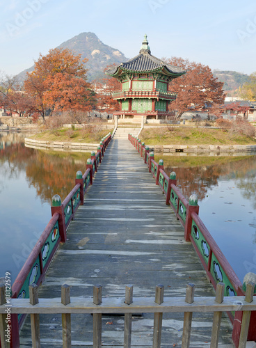 Stampe Pagoda in Gyeongbokgung Palace in Seoul, Korea