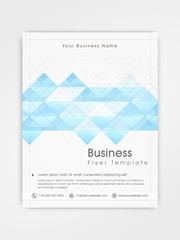 Poster - Business flyer, template or brochure design.