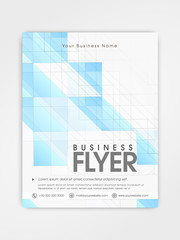 Canvas Print - Business flyer, template or brochure design.