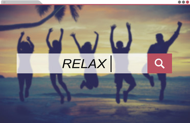 Wall Mural - Relax Relaxation Leisure Free Carefree Resting Peace Concept
