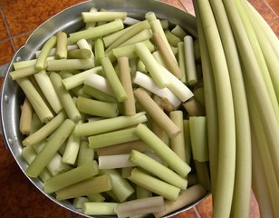 Lotus stem for cooking