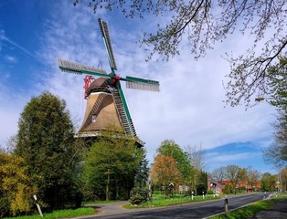 Poster - Spetzerfehn Windmuehle - windmill Spetzerfehn 01