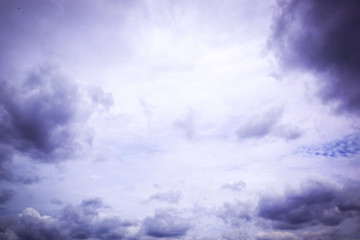 Naklejka na meble Storm clouds in the sky